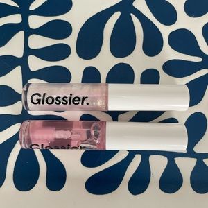 TWO New Glossier Lip Glosses in Clear and Holographic